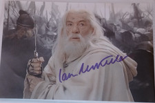 AUTOGRAPH IAN MCKELLEN ACTOR