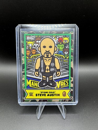 2025 topps wwe bape - x, stone