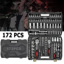172 Pcs Socket Set 1/2" 3/8"