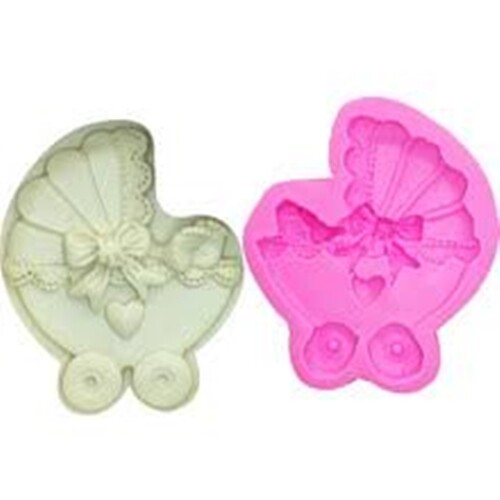 Silicone baby pram mould - silicone,