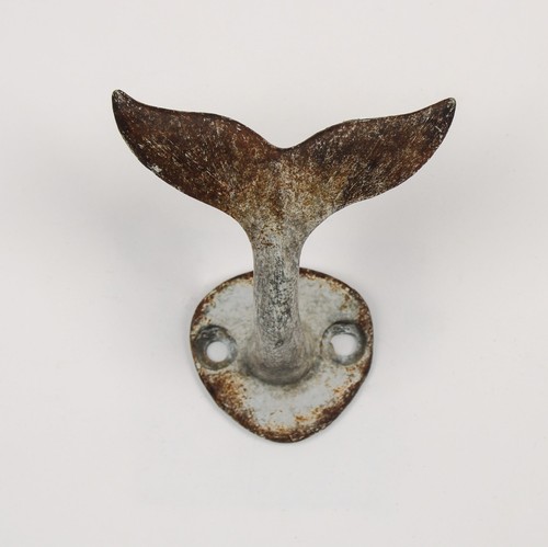 Metal wall hook whale - wall, nautical
