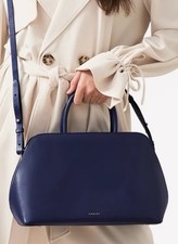 RADLEY BLUE LEATHER HANDBAG