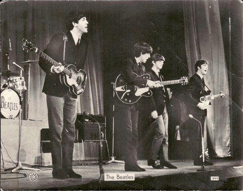 The beatles stage vintage - on,
