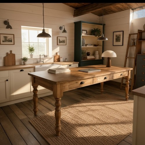 Rustic pine plank - rustic,