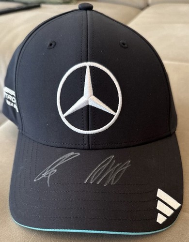 Hand signed cap from george - cap,