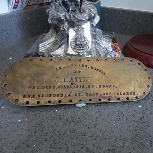 Ww1 brass memorial - ww1,