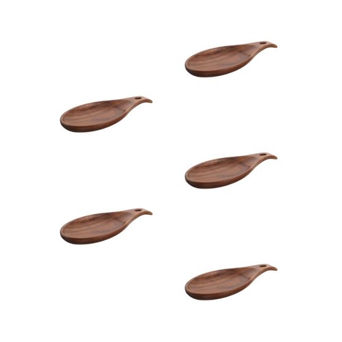 5pcs wooden spoon rest - spoon,