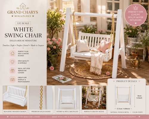 Dolls house white - dolls,