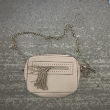 Cream Nude Crossbody Camera