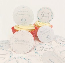 15 PreCut Scalloped Diamond