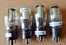 Job Lot 3  VR105/30 and  1 off VR150 voltage regulator valves  Hifi  HAM RADIO