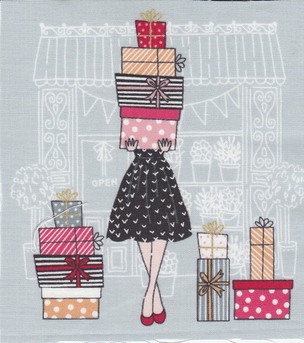 Fabric picture panel - fabric, gifts