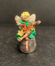 #155 Pewter Thimble 3D Fairy
