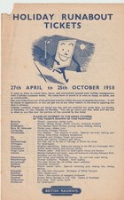 BR Handbill HOLIDAY RUNABOUT