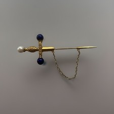 Masonic Pin Sword Italian