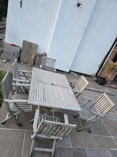 Westminster Teak Outdoor Garden Dining Table And 6 Chairs