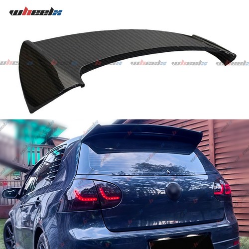 Rear boot roof spoiler lip - rear,