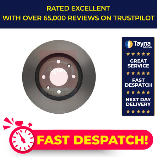 Brake discs pair vented - 2x,
