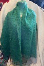 Mohair Vintage Scarf Green