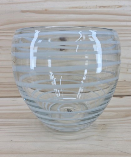 Handmade glass habitat vase - habitat,
