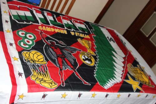 Milan soccer flag - milan, with