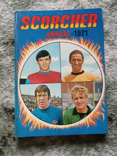 Scorcher football annual 1971 - football,