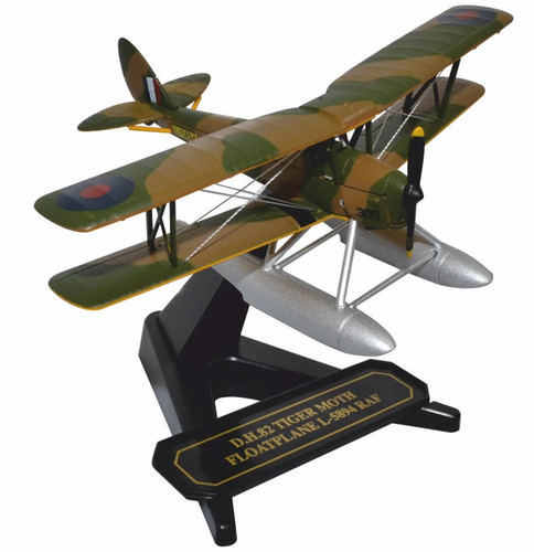 Oxford diecast tiger moth - tiger,