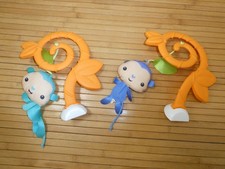 FISHER PRICE Roaring Jumperoo Spare Parts Turquoise & Blue HANGING MONKEY