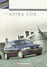 Vauxhall Astra CDX Mk3 1995 UK