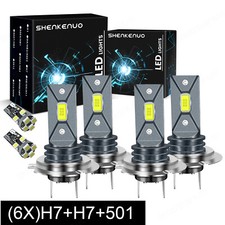 4x H7 Xenon White Headlight Bulbs 110w 12v Upgrade led 499 Full Dipped 477 CSP