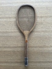 A Rare Antique Wright & Ditson Tennis Racket 