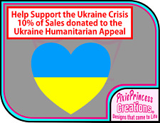 Ukraine Support Flag Heart