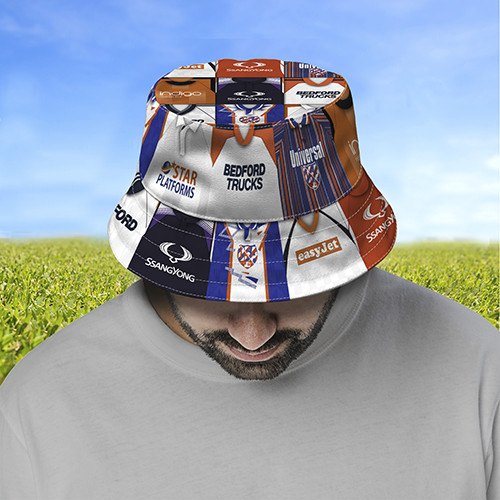 Luton town retro shirt montage - town,