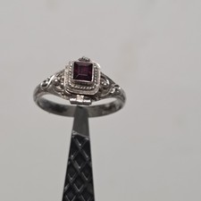 Sterling Silver Locket Poison