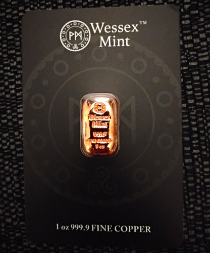 Wessex mint 9999 fine - oz, 0.9999
