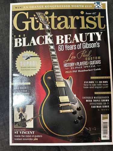 Gibson guitarist magazine - gibson,