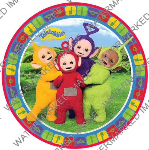 Teletubbies edible cake - cake, topper
