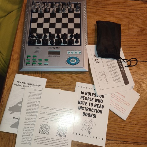 Chess voice master electronic - voice,