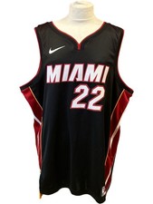 Nike NBA Miami Heat Butler Jersey Dri-Fit Icon Edition XL Black