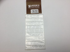 Slaters 1113 13.5mm High Station Nameboard Letters (White) - G Scale