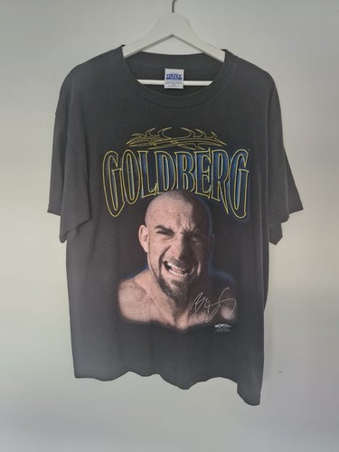 Vintage 90s goldberg - wcw, t