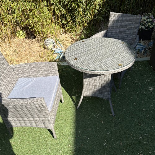 Rattan bistro set - rattan,
