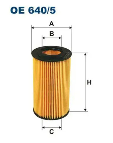 Oil filter insert - filter,