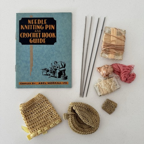 Vintage knitting crochet - knitting,