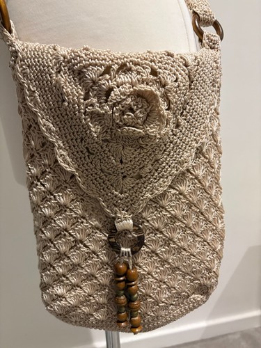 Crochet summer shoulder - , bag