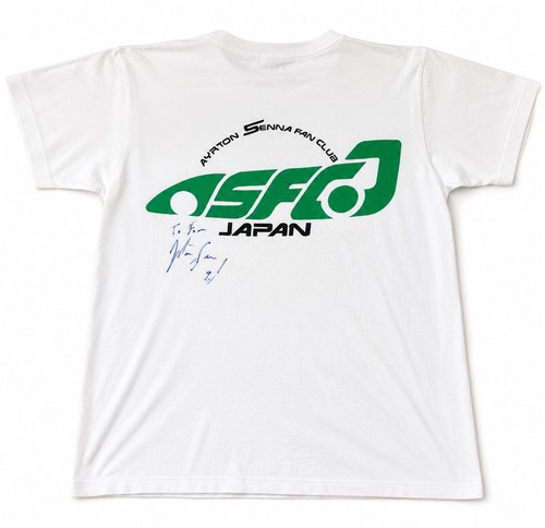 Ayrton senna signed shirt - senna, t-shirt