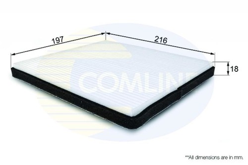 Engine cabin pollen filter - engine,