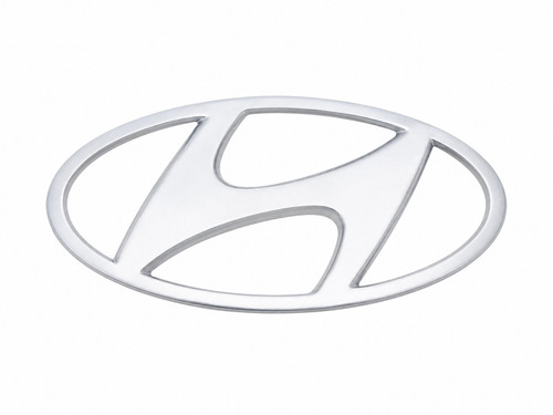 Genuine hyundai emblem front - hyundai,