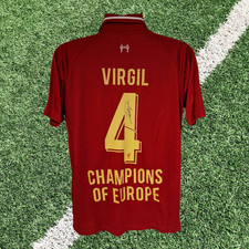 Virgil van Dijk Signed