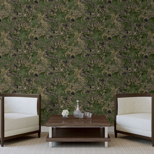 Green marble effect - green,